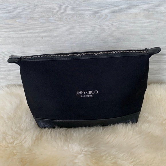 Jimmy Choo Accessories - Jimmy Choo Parfums Black Cosmetic Bag Case, NWOT